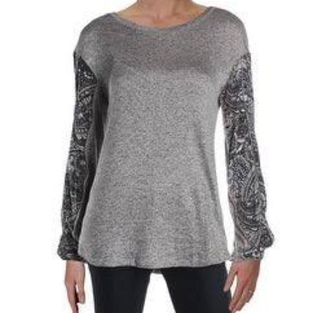 Como Vintage small patterned sleeve shirt